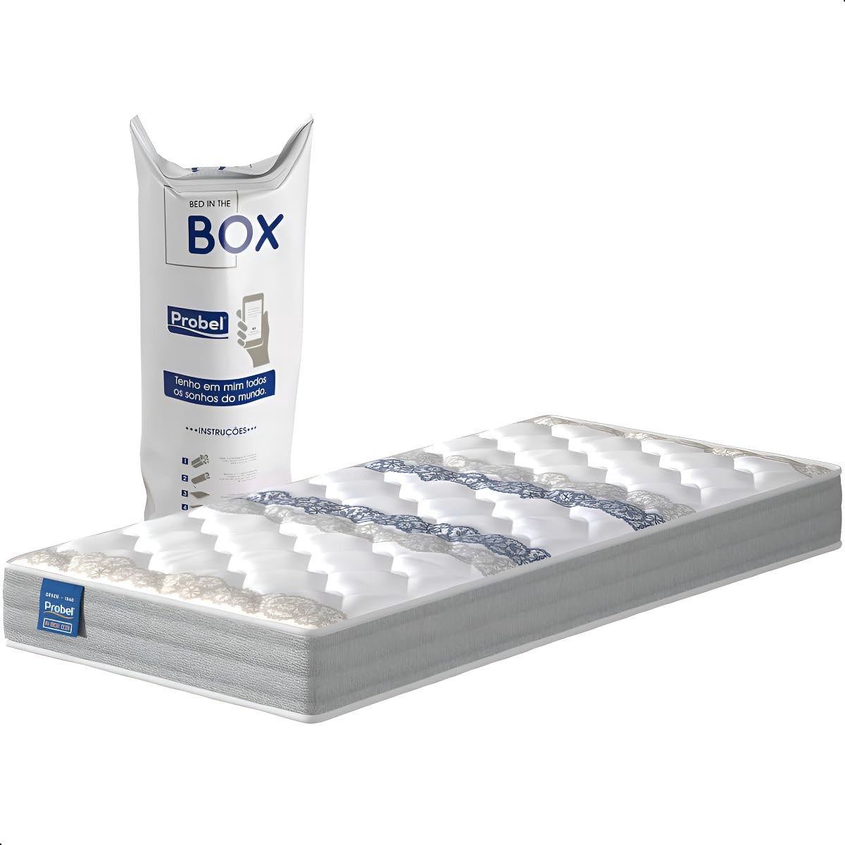 Colchão Solteiro Probel In Box D28 Night and Day – Conforto Premium em Espuma Macia