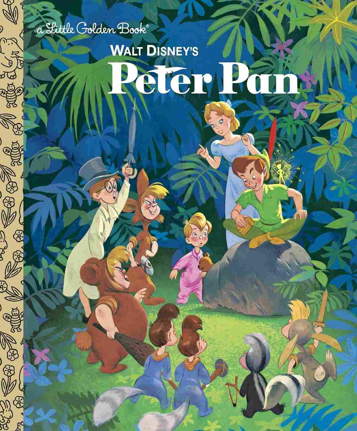 Peter Pan: A Magia da Terra do Nunca em um Livro Clássico da Little Golden Book