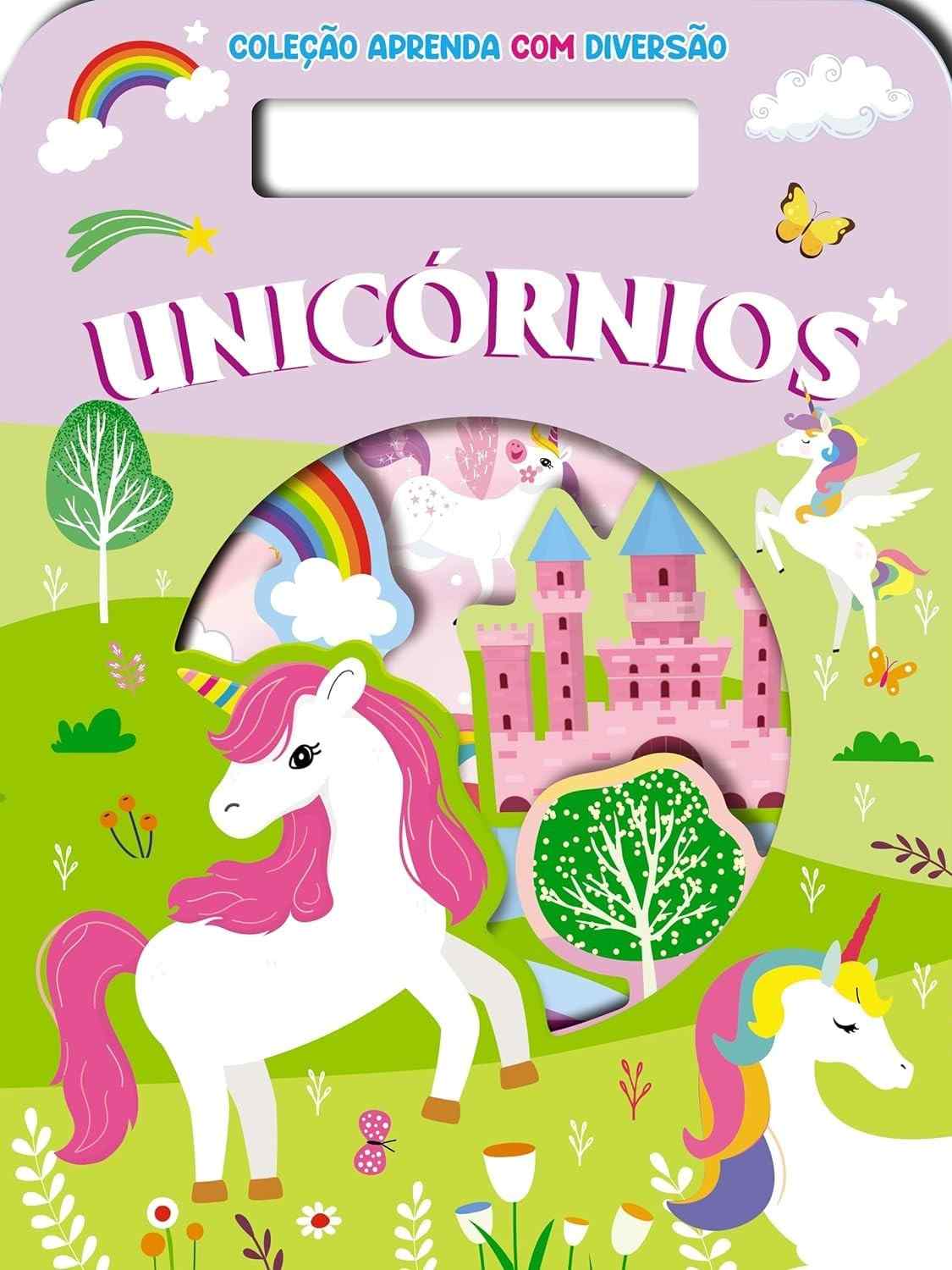 Coleção Aprenda com Diversão: Unicórnios Mágicos para Crianças