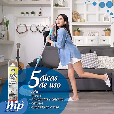 Zip Limpa Estofados: Sofá, Carro e Mais!