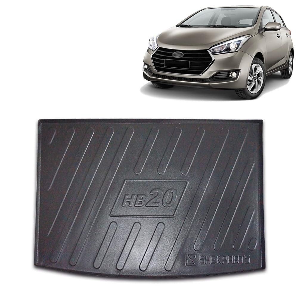 Protetor de Porta-Malas Premium para Hyundai HB20 Hatch (2013-2019) - Tapete Bandeja em Relevo