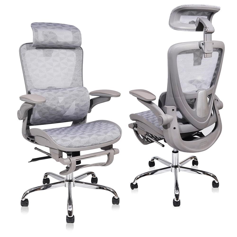 YESOP Cadeira Ergonômica Premium com Malha Respirável e Apoio Lombar Ajustável - Conforto Total para Trabalho e Lazer