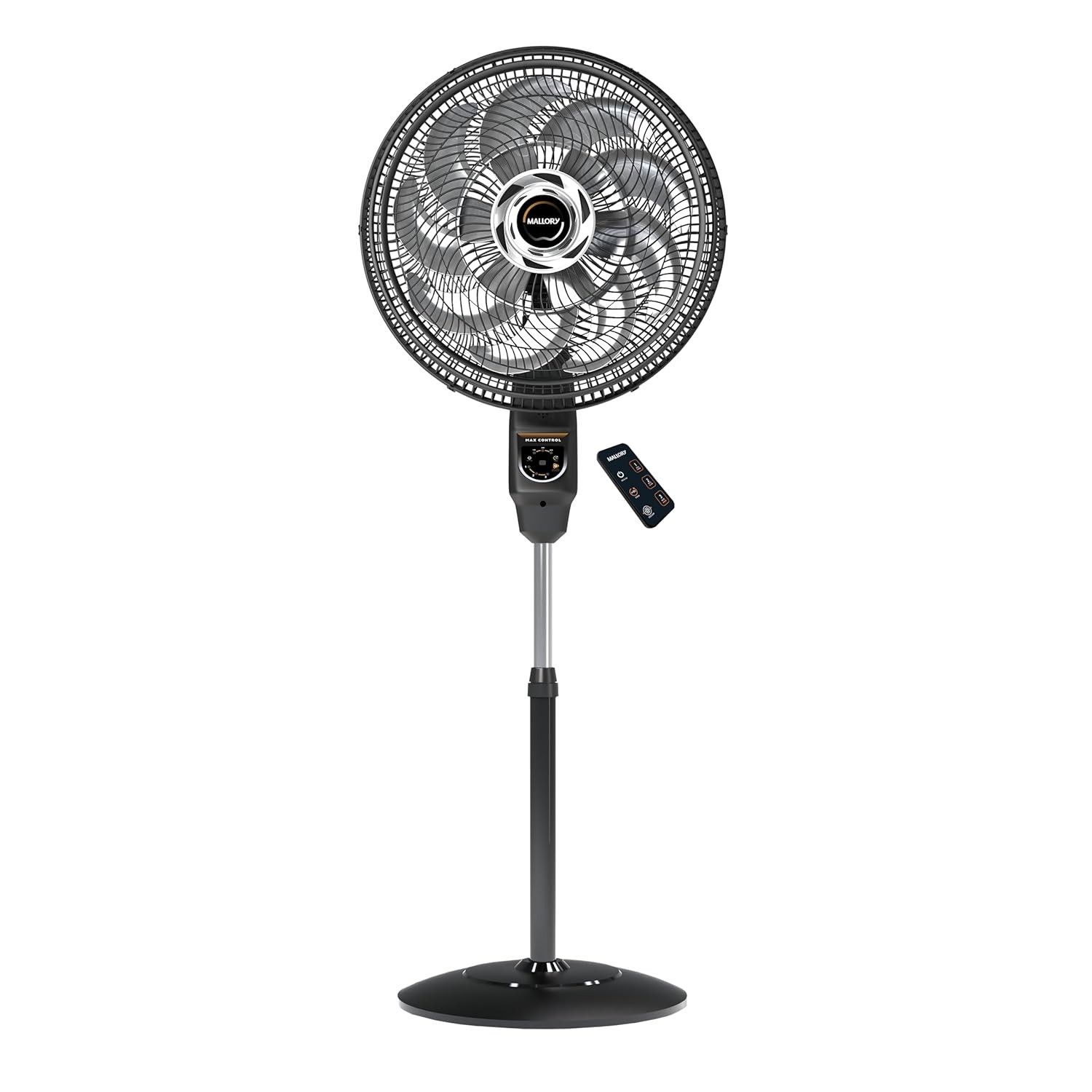 Ventilador de Coluna Mallory Max Control 140W com Controle Remoto - Silencioso e Potente