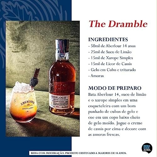 Aberlour Whisky 14 Anos Single Malt Escocês - 700 Ml