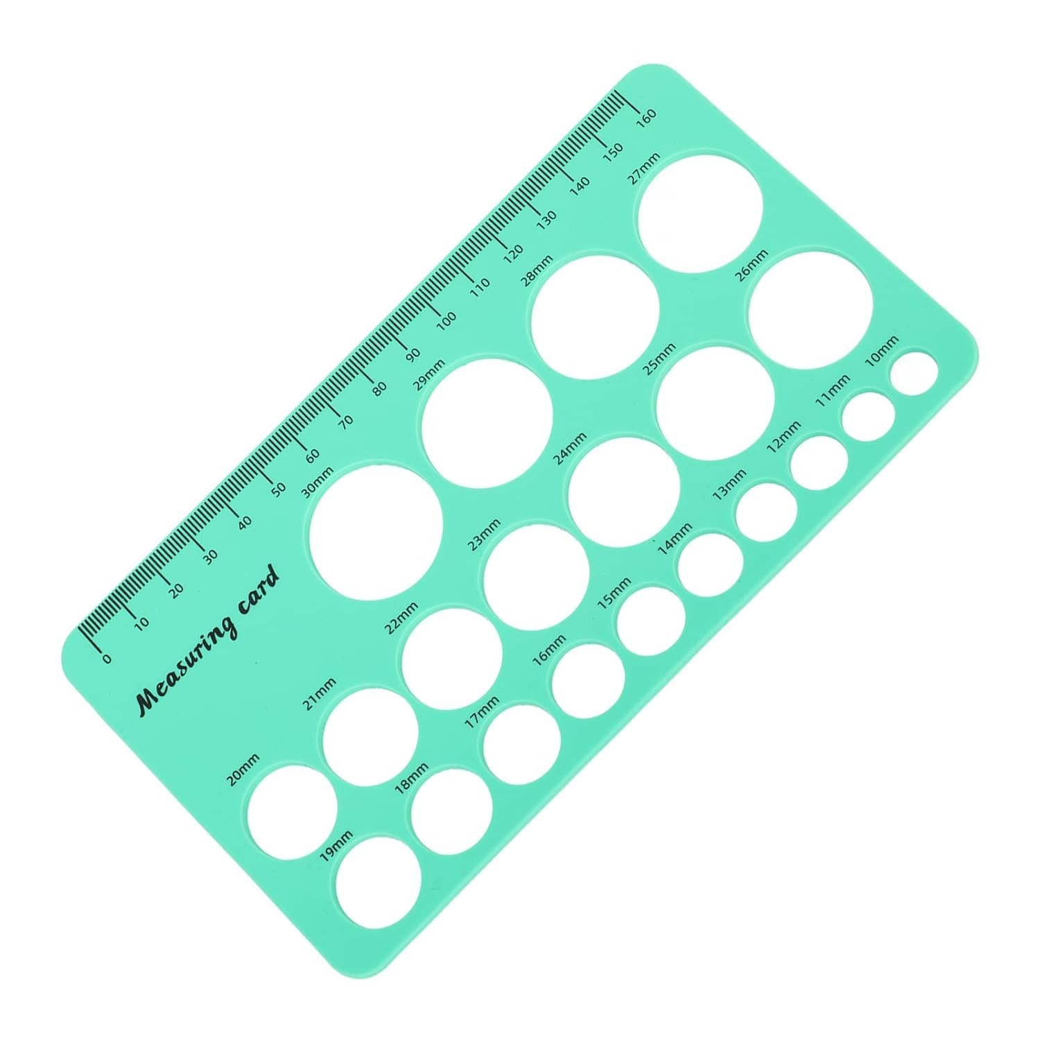 KIMISS Régua de Medição de Mamilo para Mães - Silicone Macio com Fita Flexível 1,5m para Escolha Certa do Flange e Amamentação Confortável