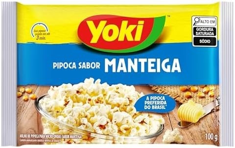 Pipoca Manteiga Yoki 100g