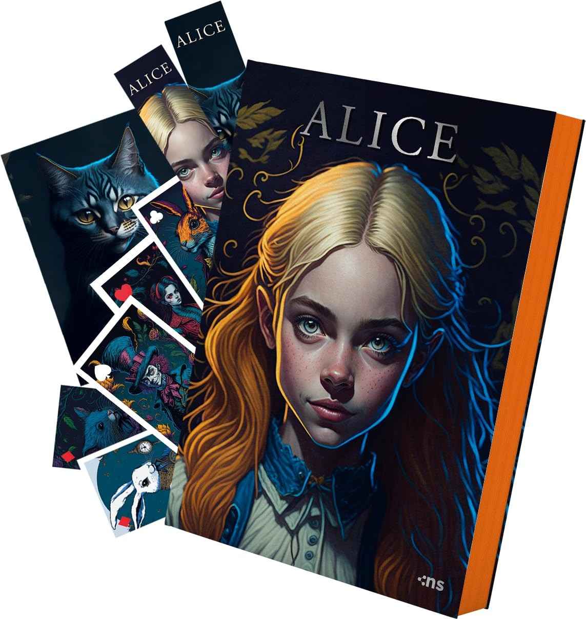 Alice No País das Maravilhas & Através do Espelho: Edição de Luxo Ilustrada