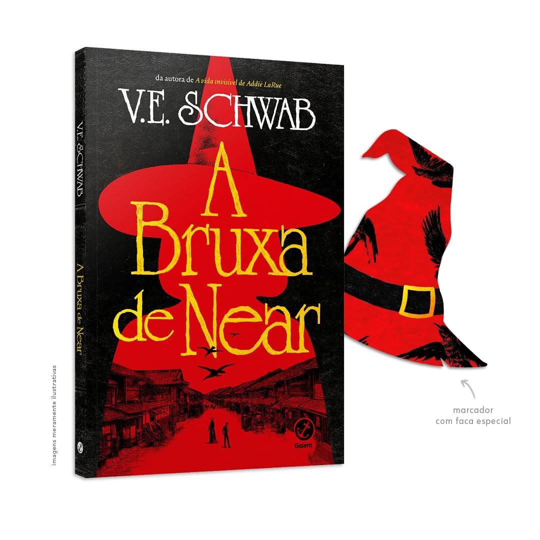 A Bruxa de Near: Romance Magnético de V.E. Schwab + Marcador Exclusivo