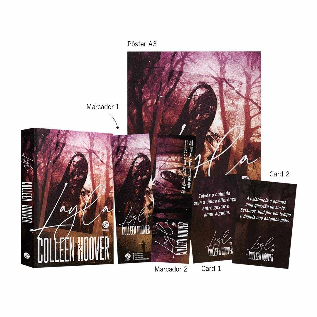 Layla: Romance Paranormal com Kit Exclusivo (Pôster, Marcadores, Cards)
