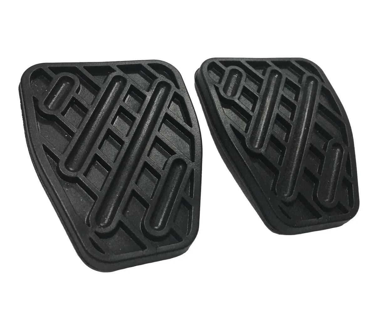 Kit 2 Capas de Pedal Freio e Embreagem Borracha para Nissan March 2010-2014