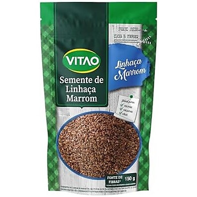 Linhaça Marrom Vitao: Saúde e Nutrição