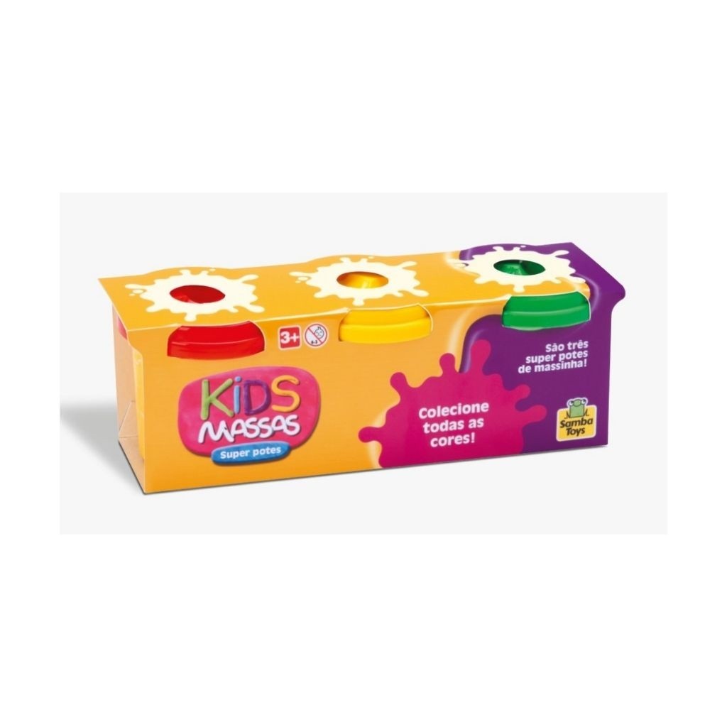 Massinha Modelar Super Potes: Diversão e Cores!