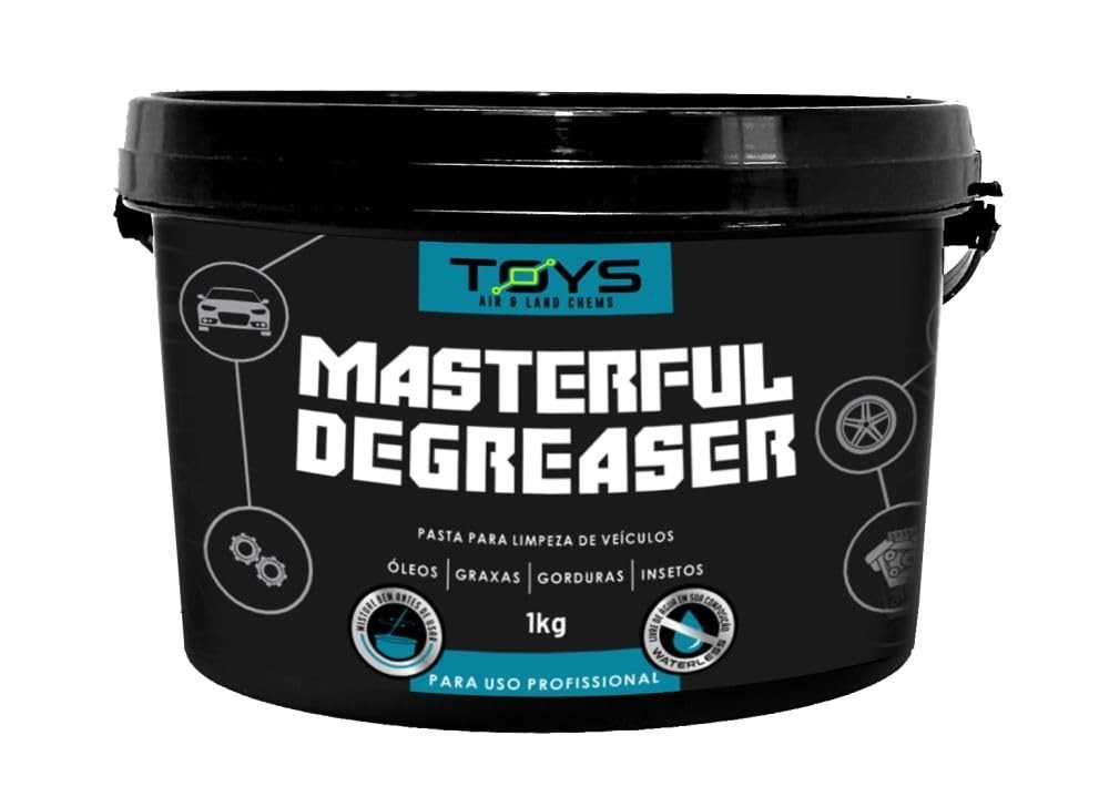 Masterful Degreaser 1kg: Pasta Desengraxante Profissional para Limpeza Poderosa