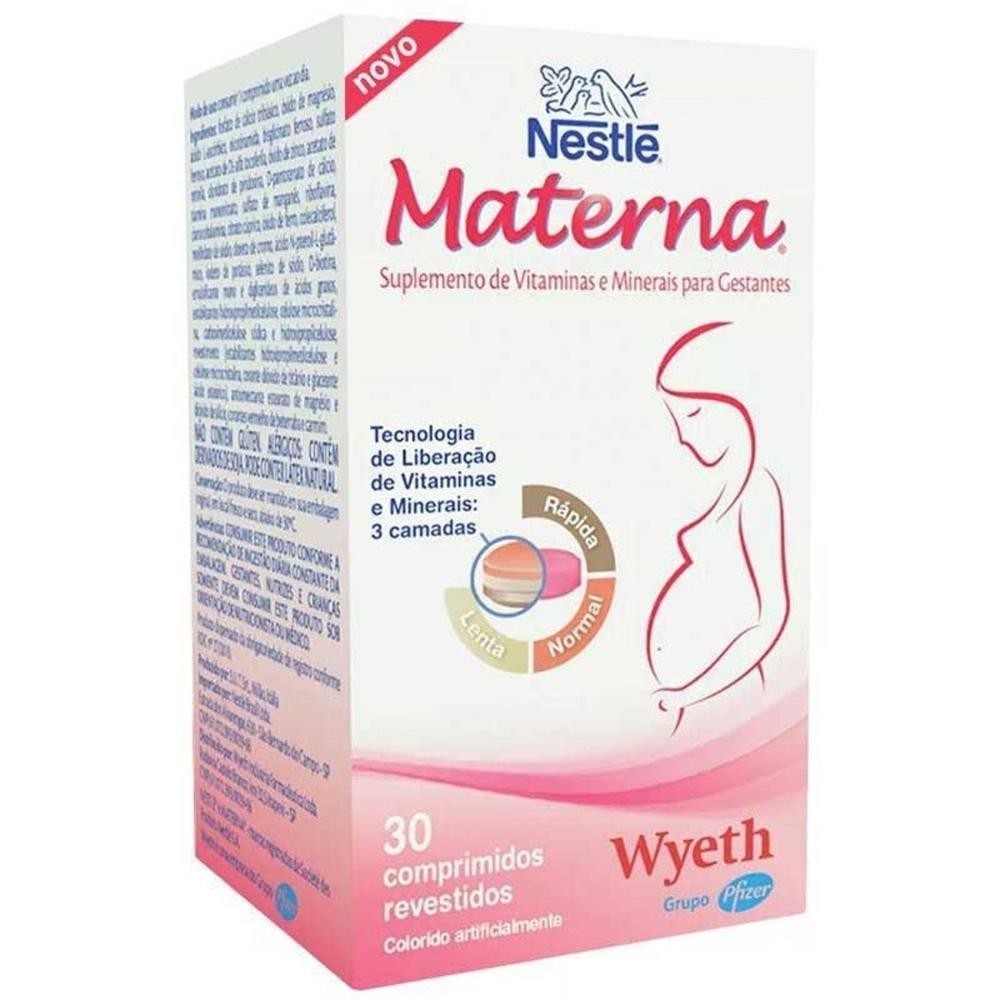 Materna: Vitamina Essencial para Gravidez e Lactação