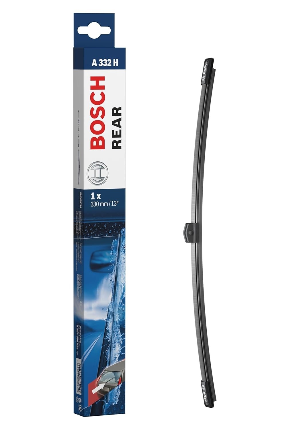 Bosch Aerotwin A332H: Palheta Limpador Para-Brisa Traseira para Máxima Visibilidade