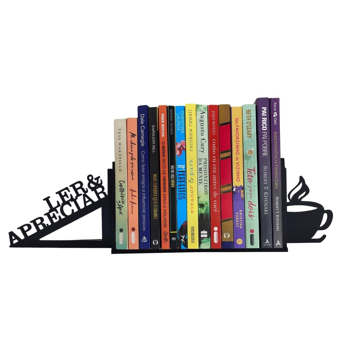 Aparador Organizador de Livros em MDF - Design Moderno e Funcional para sua Estante