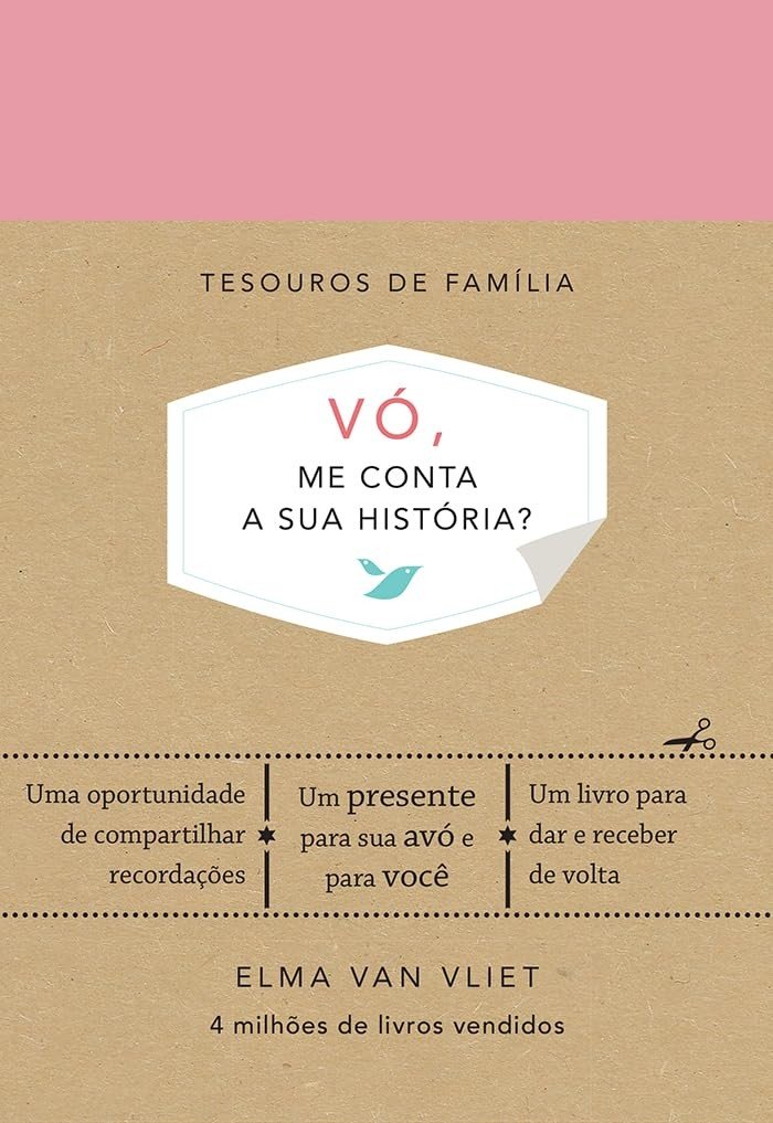 Vó, Me Conta a Sua História? Tesouros de Família: Um Presente Inesquecível