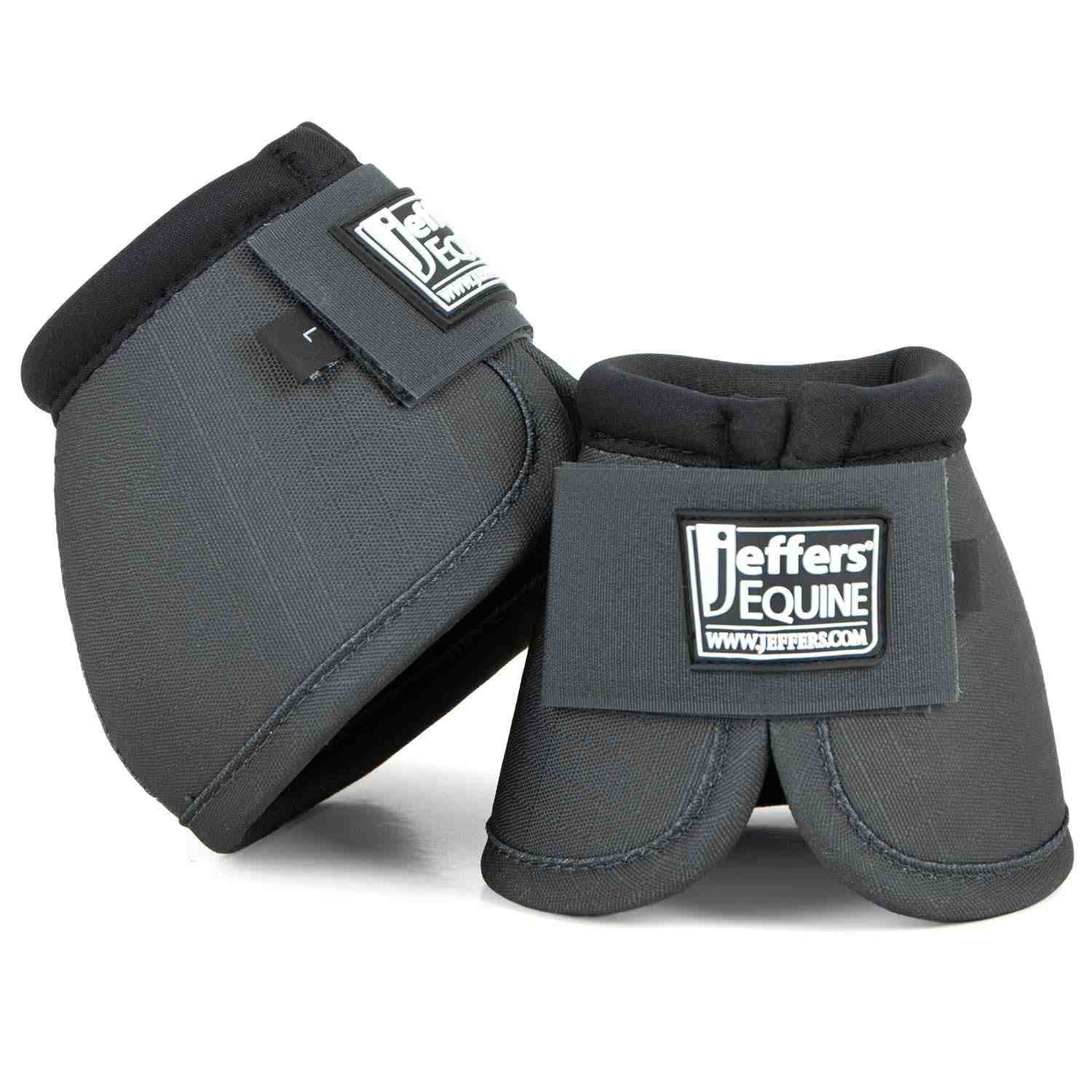 Jeffers Botas Equinas "No Turn" Cinza Média: Proteção e Conforto para Seu Cavalo