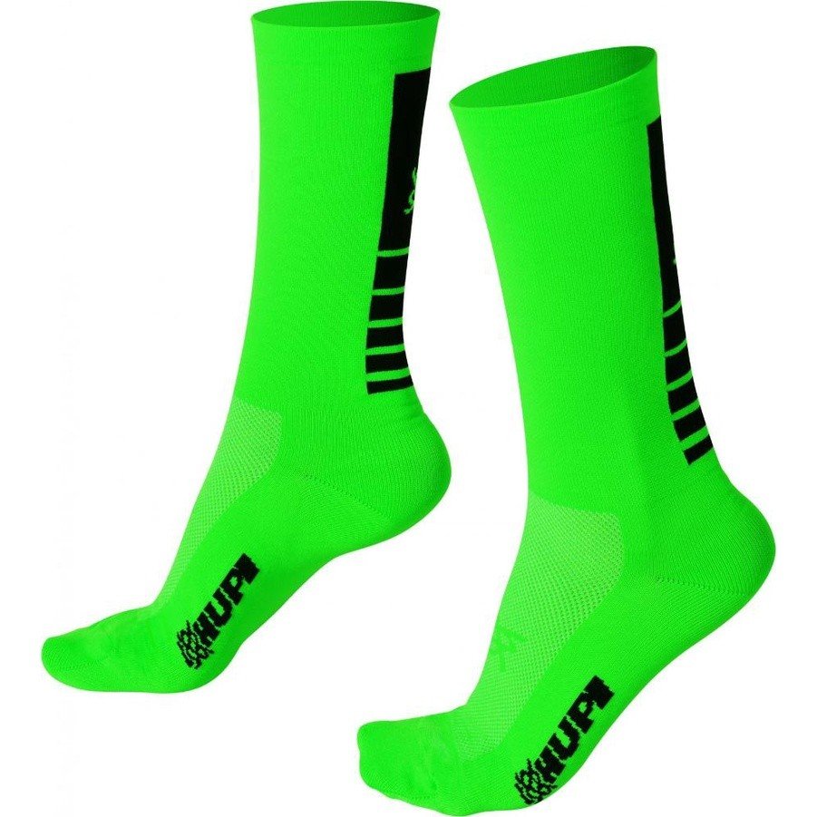 Meia HUPI Lisa Verde: Conforto e Performance