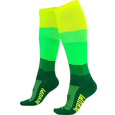 Meia HUPI Longa Colors Verde: Conforto e Performance