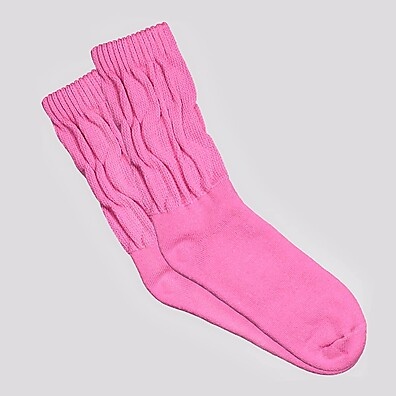 Meia Selene Aeróbica Rosa: Conforto e Performance