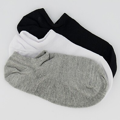 Meias Invisíveis Selene: 3 Pares Conforto e Estilo