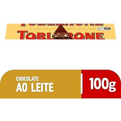 Toblerone Chocolate Mel Amêndoas 100g Importado