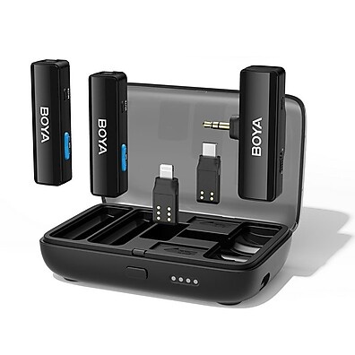 Microfone Lapela Boya Boyalink: Áudio Pro Sem Fio!