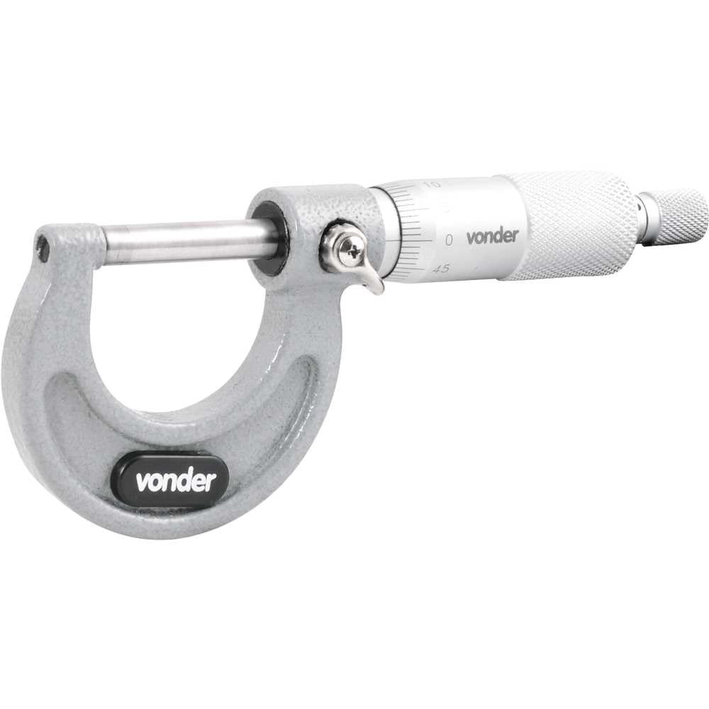 Micrômetro Externo Vonder MC 025: Precisão de 0 a 25mm para suas Medições!