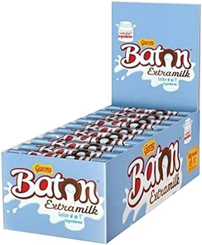 Caixa de Baton Extra Milk - 480g