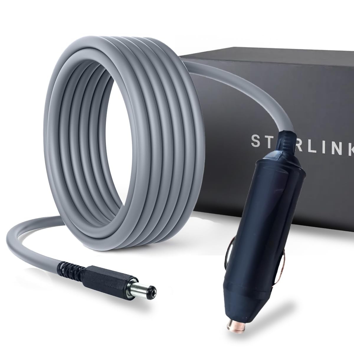 Cabo Starlink Mini Original 1.5m P4 12V Cinzeiro - Conexão Veicular Segura e Estável
