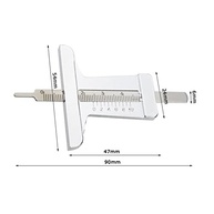 Medidor de Profundidade de Pneu 0-50mm: Precisão e Durabilidade em Aço Inoxidável - imagem 3