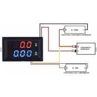 Voltimetro e Amperimetro Digital DC 0-100V 0-10A: Monitoramento Preciso para Seus Projetos - imagem 5