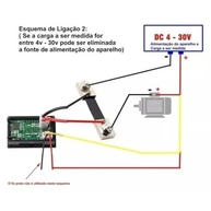 Voltímetro e Amperímetro Digital DC 0-100V 0-50A com Shunt: Monitoramento Preciso para Seus Projetos - imagem 5