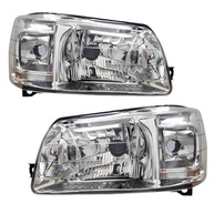Par de Faróis Fiat Uno Mille Fire 04-13 Cromado - Direito e Esquerdo - imagem 3