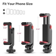 Suporte ULANZI ST-06S: Tripé Universal para Celular com 2 Sapatas Frias e Rotação 360° - imagem 5