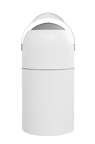 Lixeira Mágica Baby Mel 3 em 1 - Antiodor, Antibacteriana e Antiviral, 10L - Ideal para Fraldário do Bebê (Branco) - imagem 3