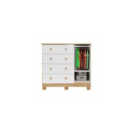 Cômoda Peroba Uli 1 Porta 4 Gavetas – Design Elegante e Funcionalidade para Seu Quarto - imagem 4