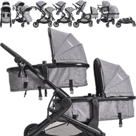 Kiddo Pair: Carrinho para Gêmeos 3 em 1 - imagem 2