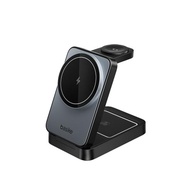 Carregador Sem Fio Magnético 3 em 1 Basike: Potência e Praticidade para seu iPhone, Apple Watch e AirPods - imagem 2