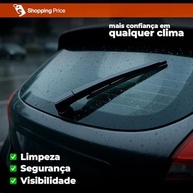 Palheta Limpadora Para-Brisa Traseiro Vigia Gol G7 2017-2023 - Silicone Carenada 10 Polegadas - imagem 3