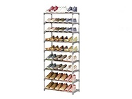 Sapateira Vertical com 10 Prateleiras - Organize até 30 Pares com Estilo e Durabilidade - imagem 2