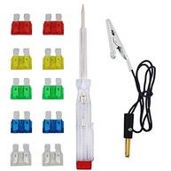Kit Essencial: 10 Fusíveis Automotivos + Chave Teste e Garra Jacaré Universal - imagem 3