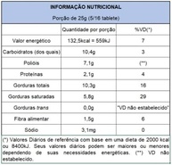 Kit 10 Unidades de Chocolate 70% Cacau Zero Açúcar Zero Lactose de 20g cada - Laciella - imagem 1