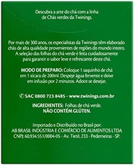 Twinings Chá Verde 20g (pacote de 10 saquinhos) - imagem 1