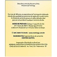 Twinings Camomila: Relaxamento e Sabor em 10 Saquinhos - imagem 2