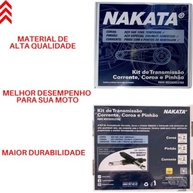 Kit Coroa e Pinhão + Corrente para Honda Biz 100 (1998-2006) e C100 Biz (1998-2005) - Performance e Durabilidade TM10105 - imagem 5