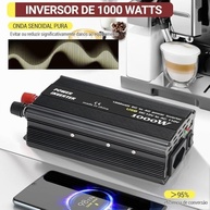 Inversor de Tensão 1000W: Energia Confiável para Casa e Carro (12V para 110V) - imagem 5