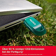 Pen Drive SanDisk 128GB Ultra Eco USB 3.2 – Rápido, Verde e com 100MB/s - imagem 2
