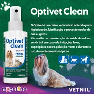 Optivet Clean: Limpeza Ocular para Pets - 100mL - imagem 2